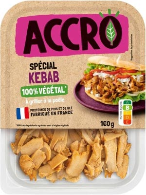 Viande végétale pour kebab Accro